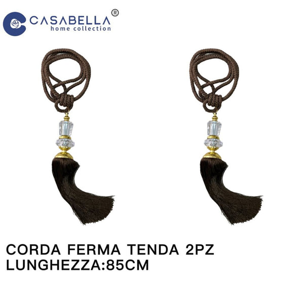 Corda Ferma Tenda 2PZ Marrone Scuro