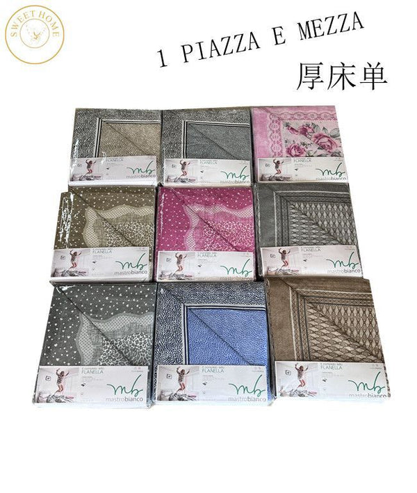 COMPLETO LETTO FLANNELA 1P E MEZZA
