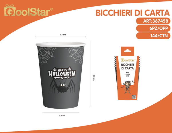 Bicchiere Di Carta Halloween