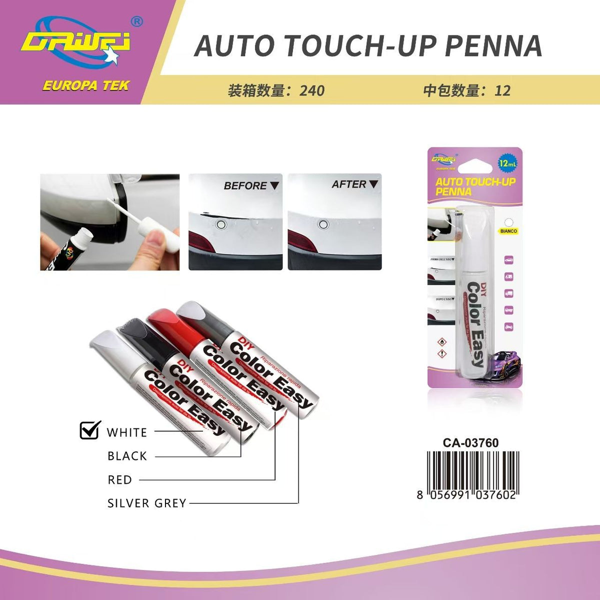 Pennarello per ritocchi auto