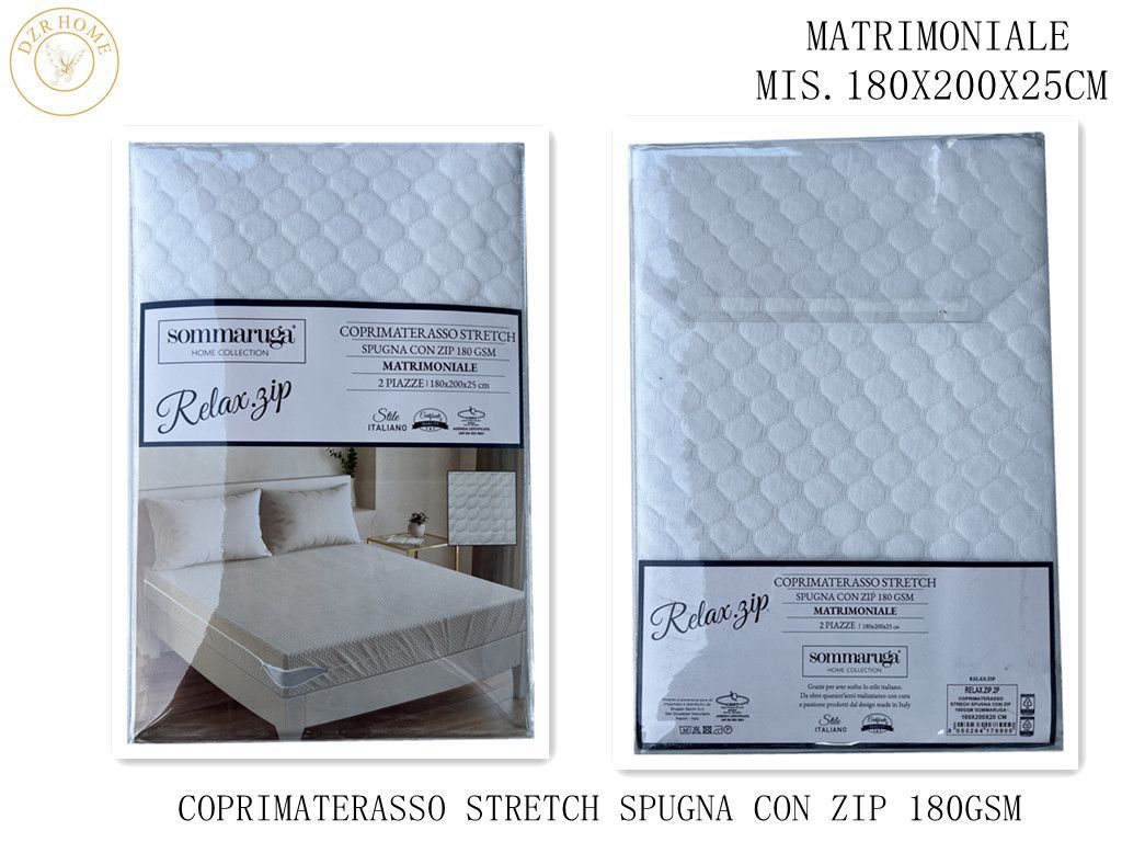 COPRIMATERASSO SOMMARUGA 2POSTI RELAX