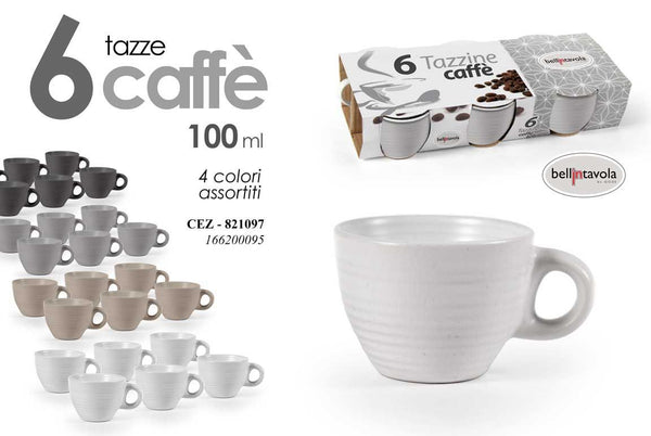 Tazza 166200095, 100 ml, confezione da 6 pezzi