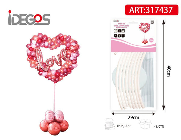 Ghirlanda di palloncini a cuore