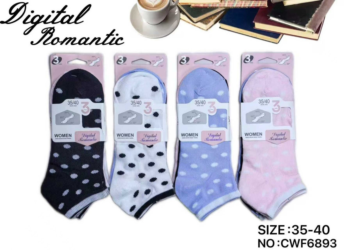 Fantasmini donna CWF6893 - confezione da 12 paia