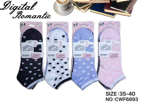 Fantasmini donna CWF6893 - confezione da 12 paia
