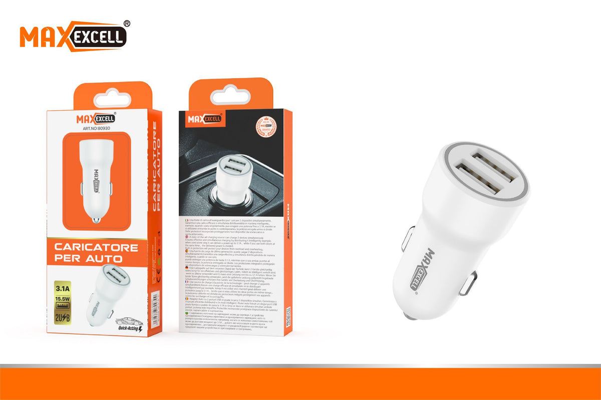 Caricatore 2USB Auto