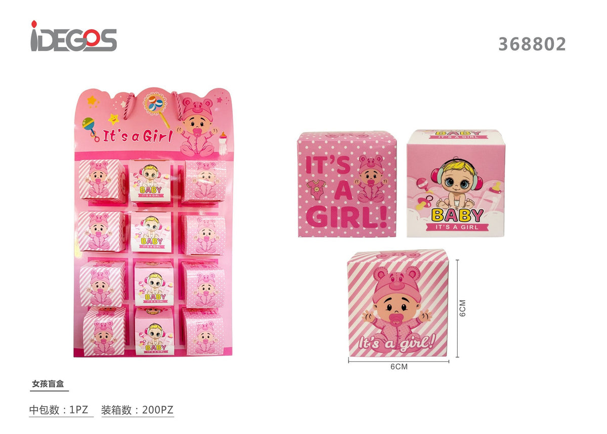 Scatolina regalo per nascita GIRL